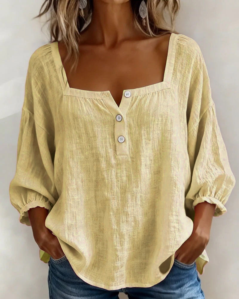 Gertrude | Elegant Square Neck