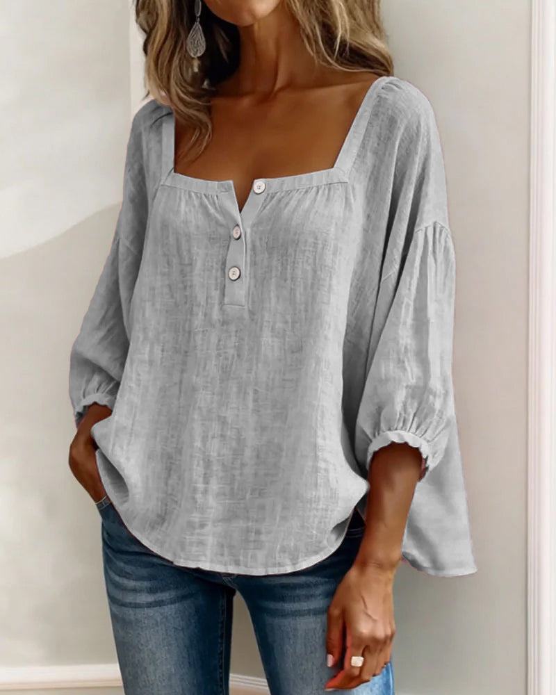 Gertrude | Elegant Square Neck