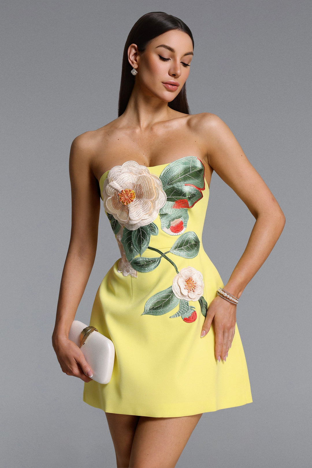 Tanith | Elegant Floral Dress
