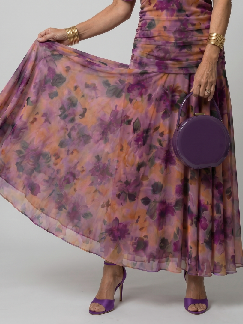 Zenobia | Off Shoulder Midi Dress