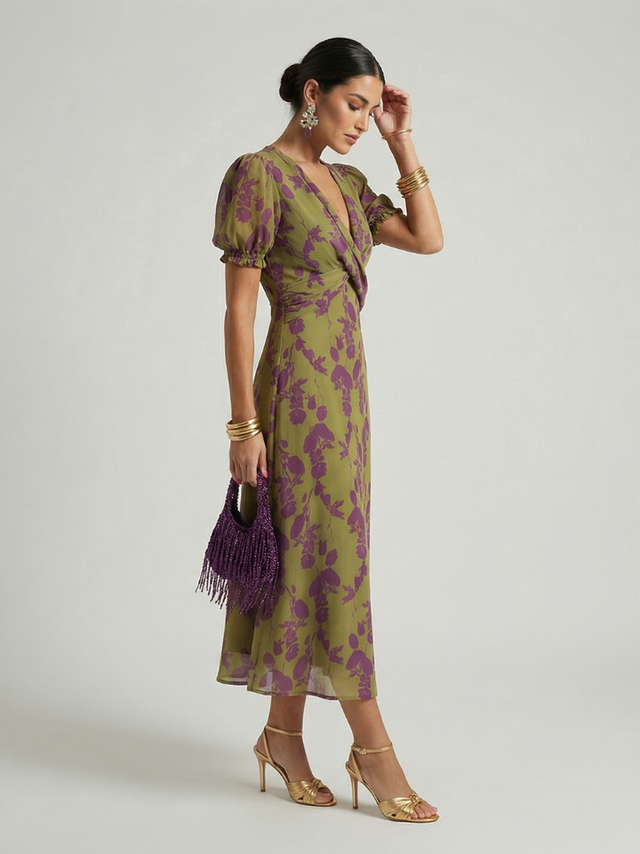Astoria | Relaxed Floral Midi Dress