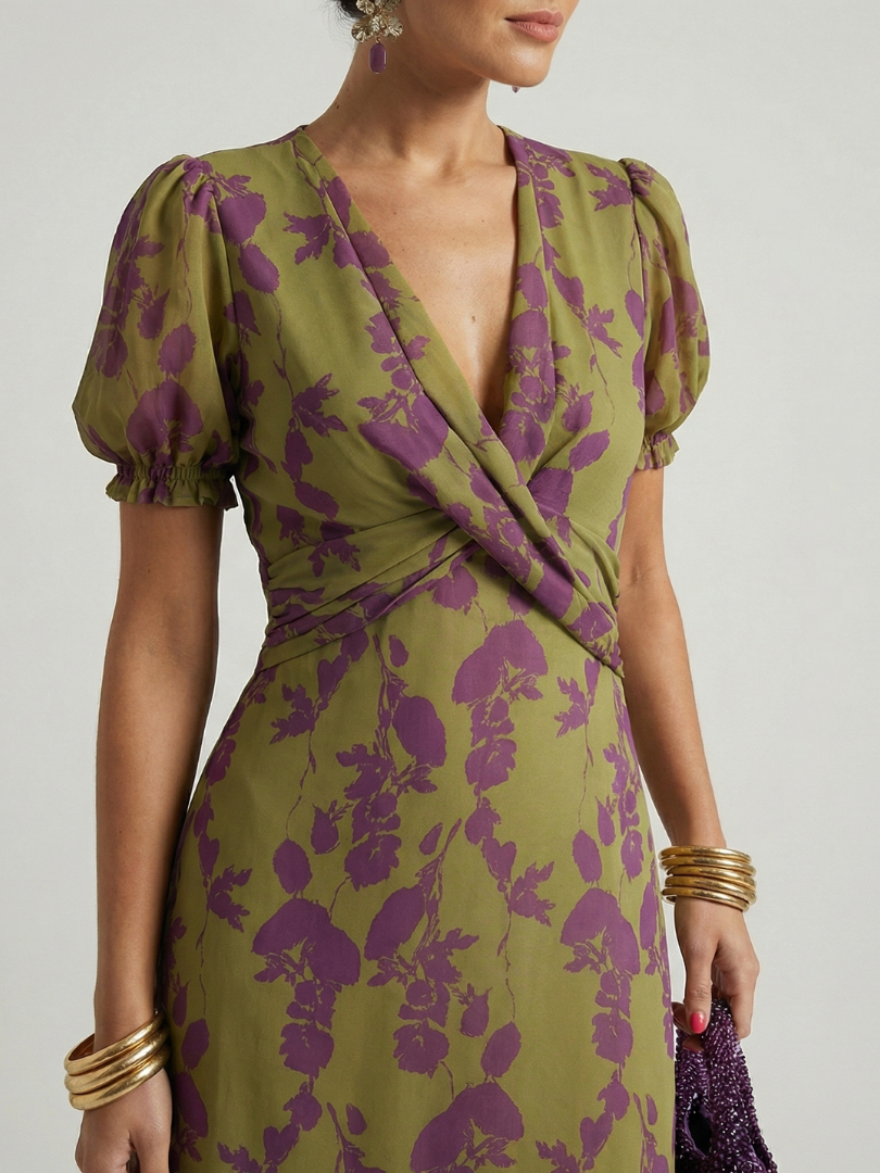 Astoria | Relaxed Floral Midi Dress