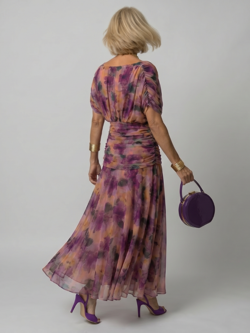 Zenobia | Off Shoulder Midi Dress