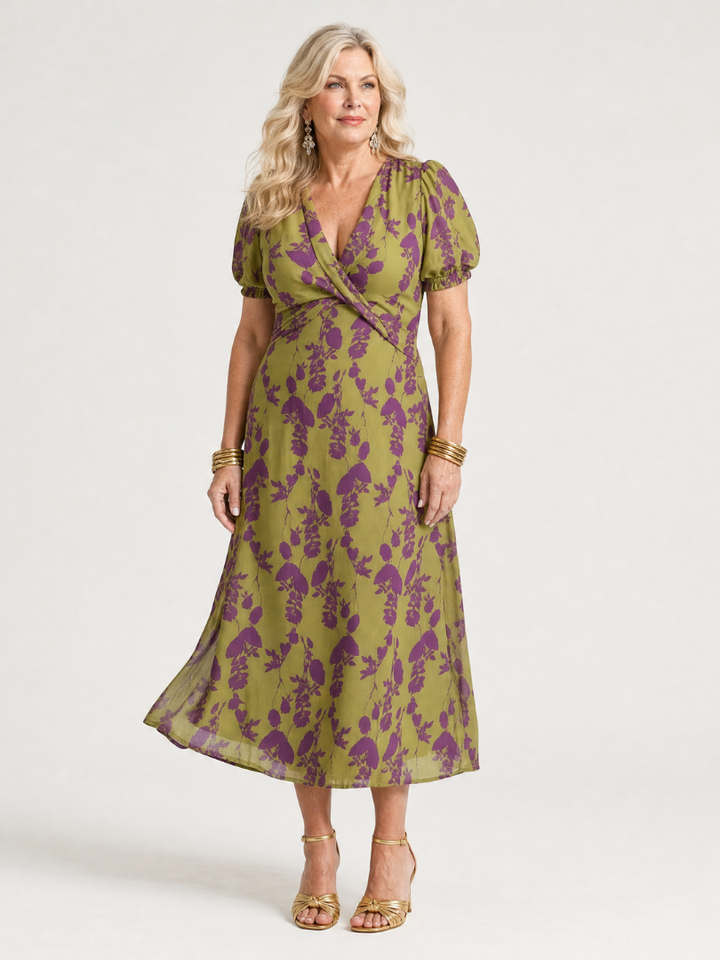 Astoria | Relaxed Floral Midi Dress
