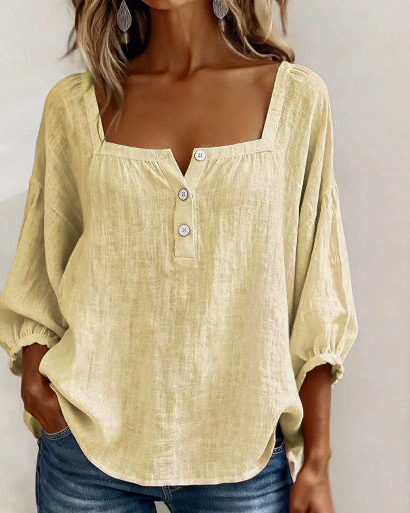 Gertrude | Elegant Square Neck