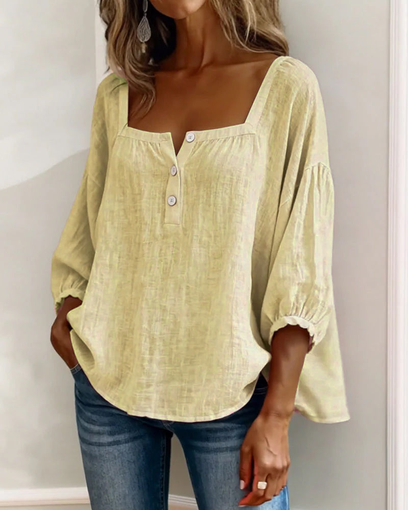 Gertrude | Elegant Square Neck