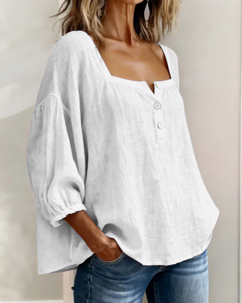 Gertrude | Elegant Square Neck