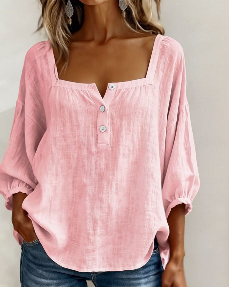 Gertrude | Elegant Square Neck