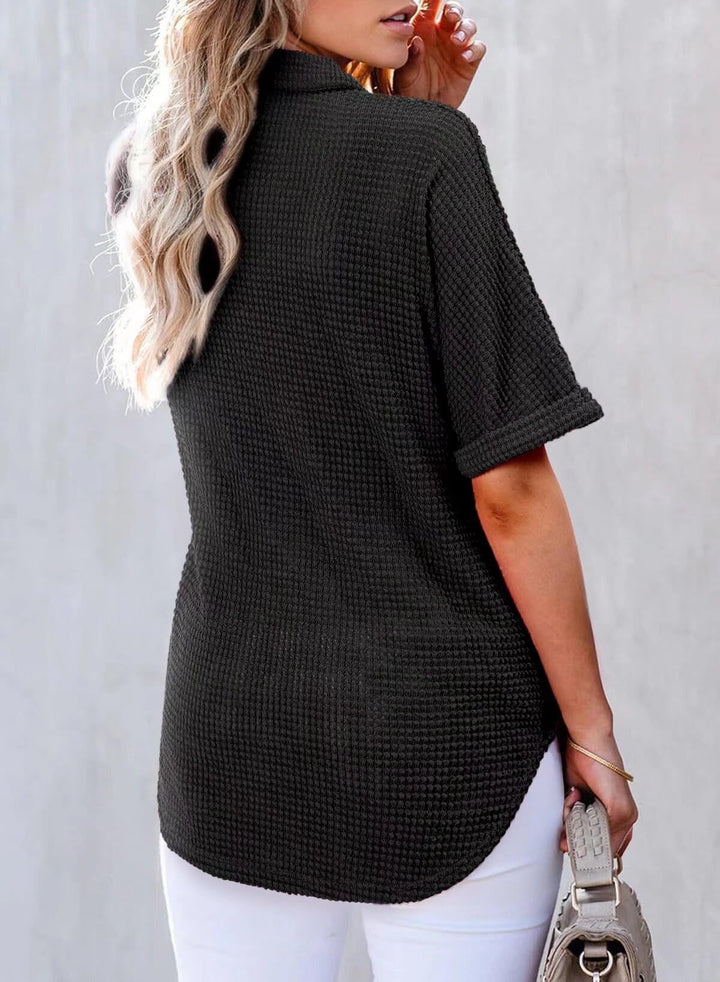 Solen | Waffle Knit  Shirts