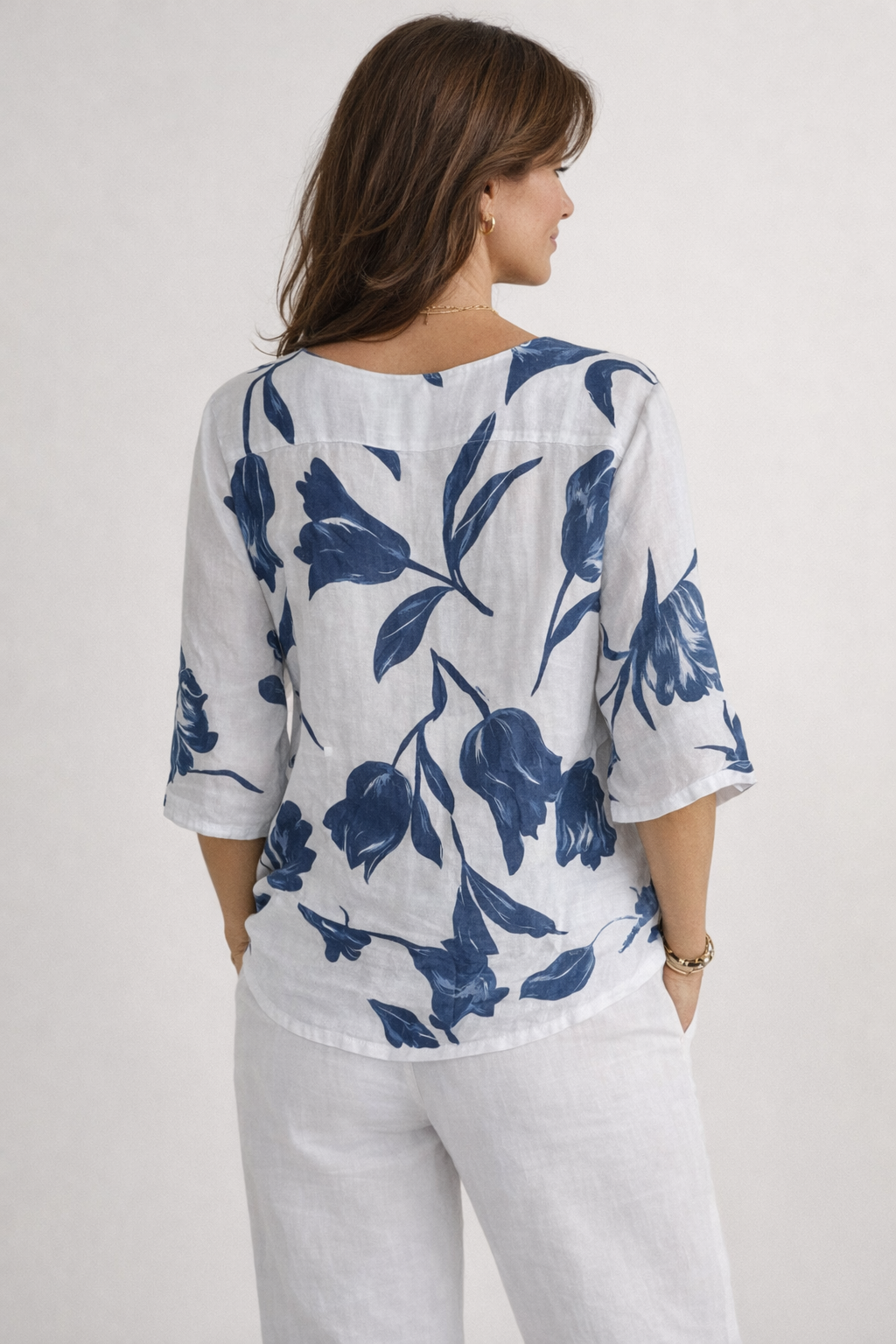 Ida | Breezy Button Blouse