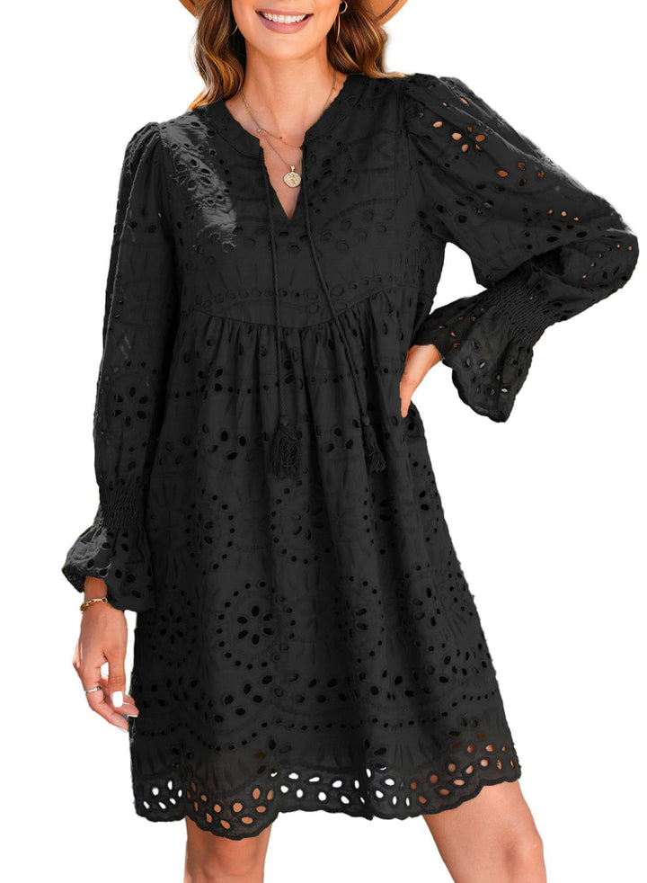 Carmela | Lace Ruffle Mini