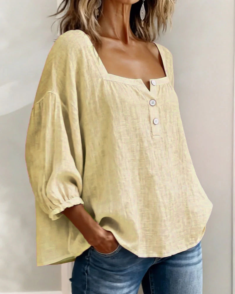 Gertrude | Elegant Square Neck