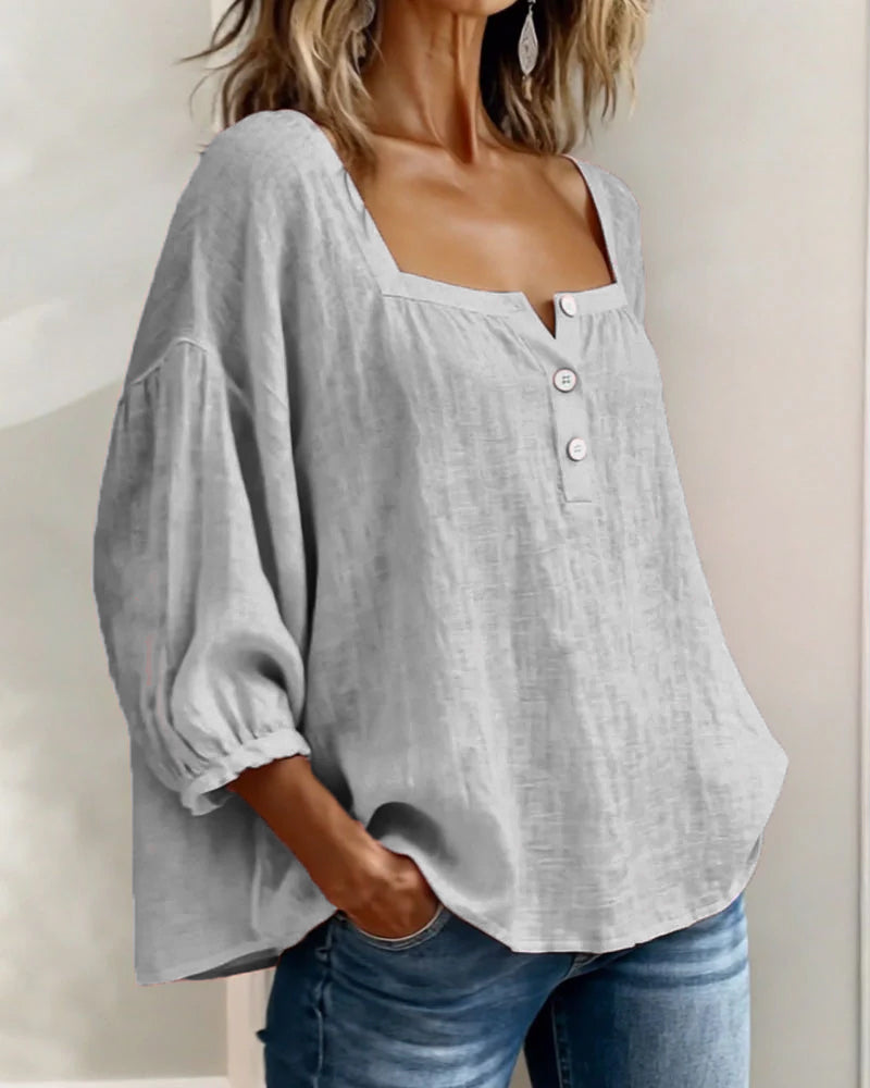 Gertrude | Elegant Square Neck