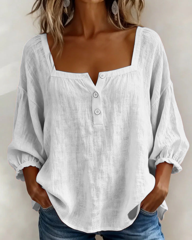 Gertrude | Elegant Square Neck