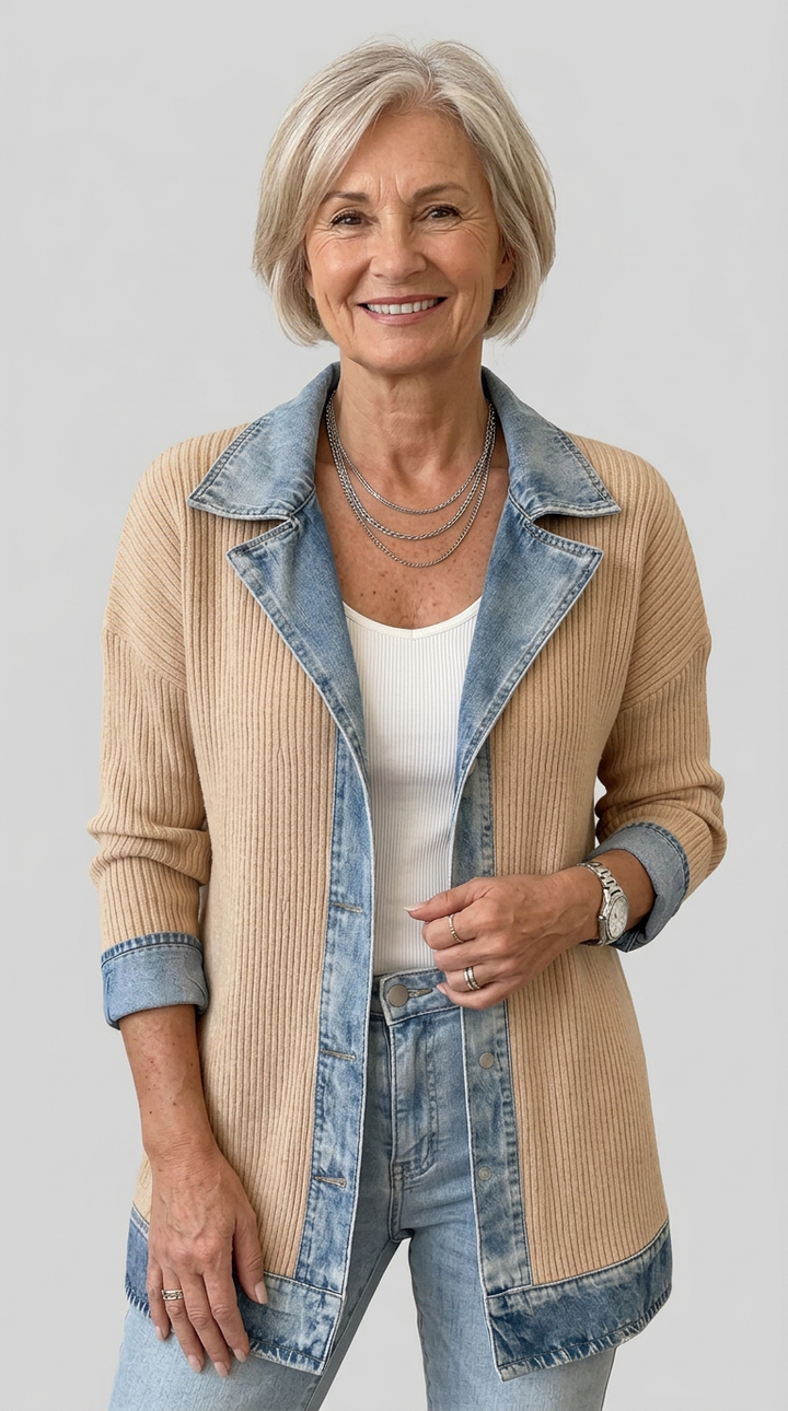 Walburga | Textured Knit Jacket