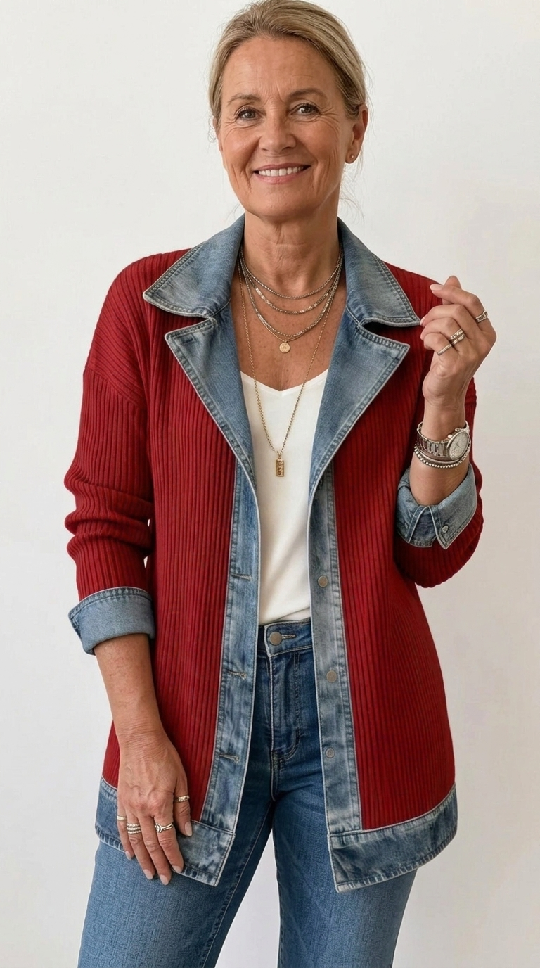Walburga | Textured Knit Jacket