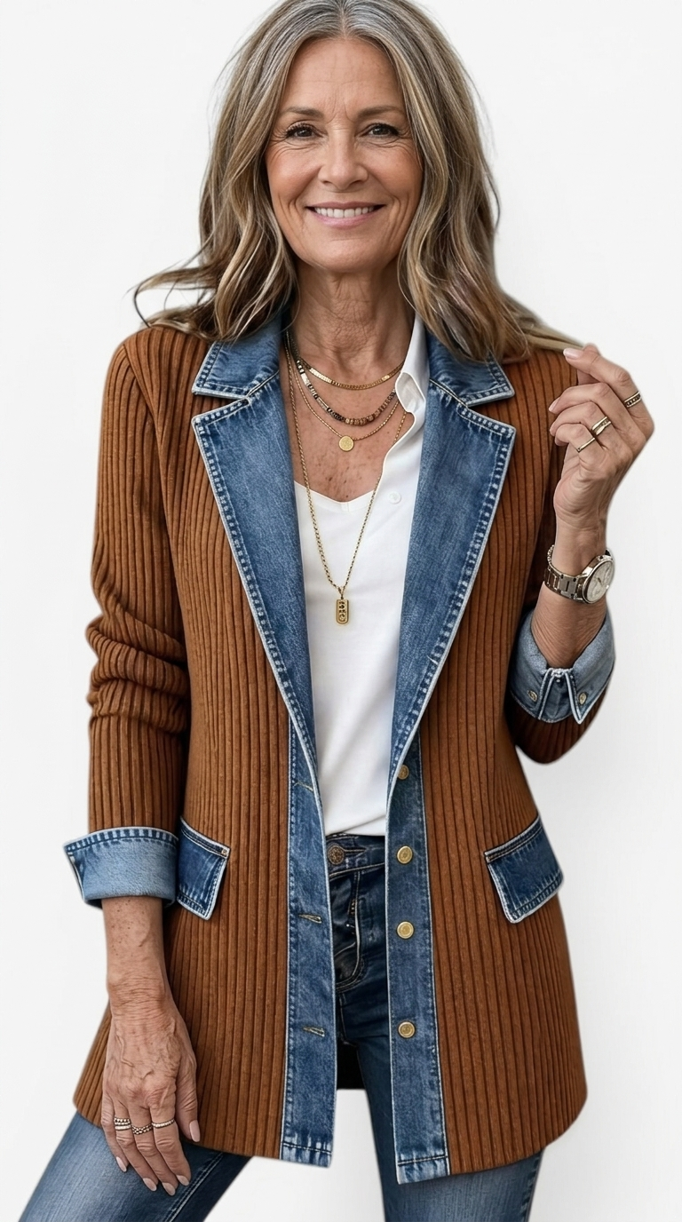 Walburga | Textured Knit Jacket