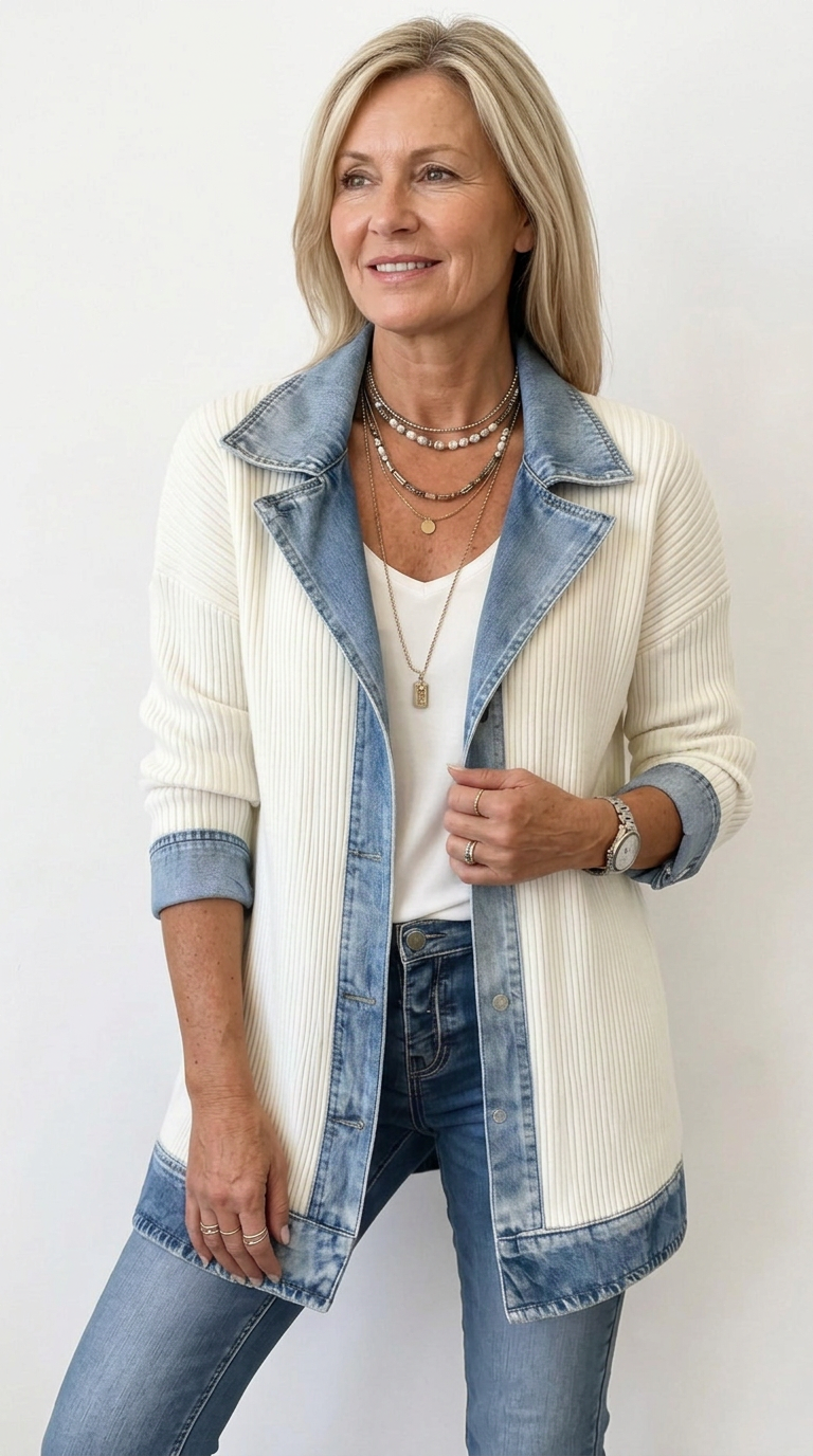 Walburga | Textured Knit Jacket