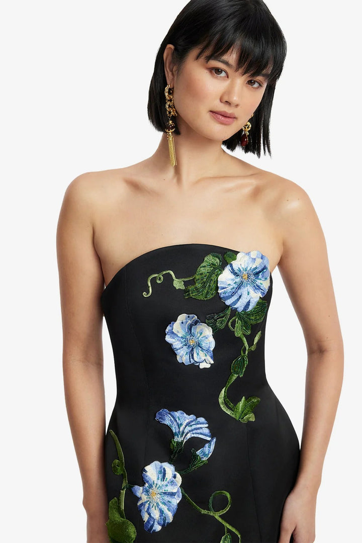 Romilda | Elegant Floral Mini Dress