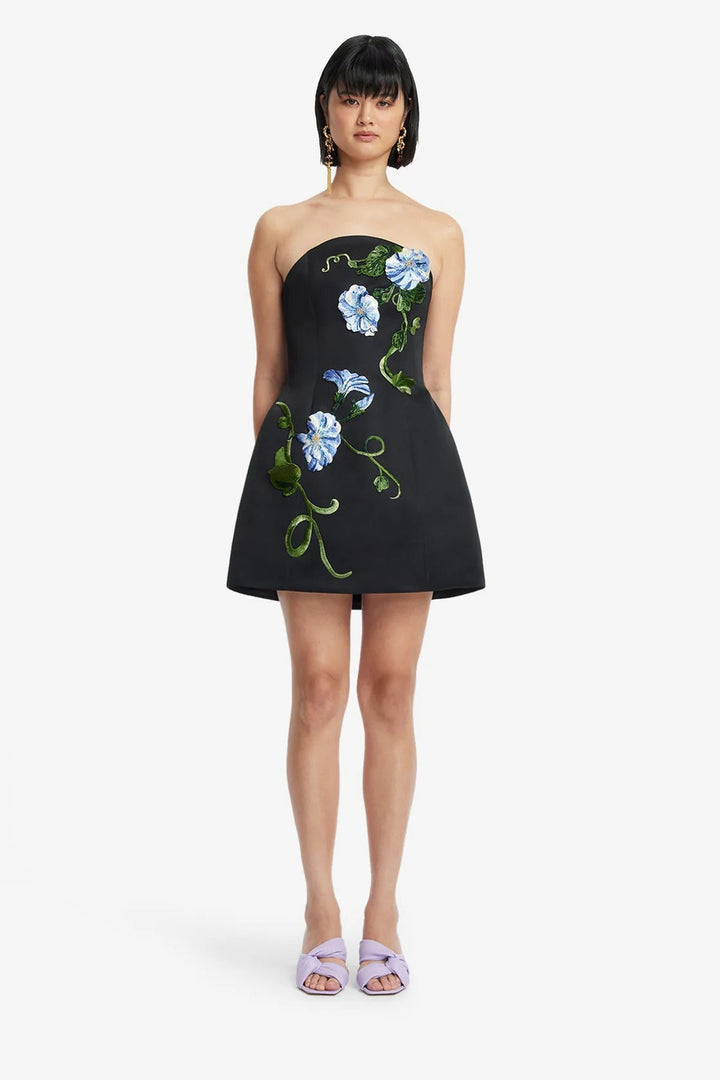 Romilda | Elegant Floral Mini Dress